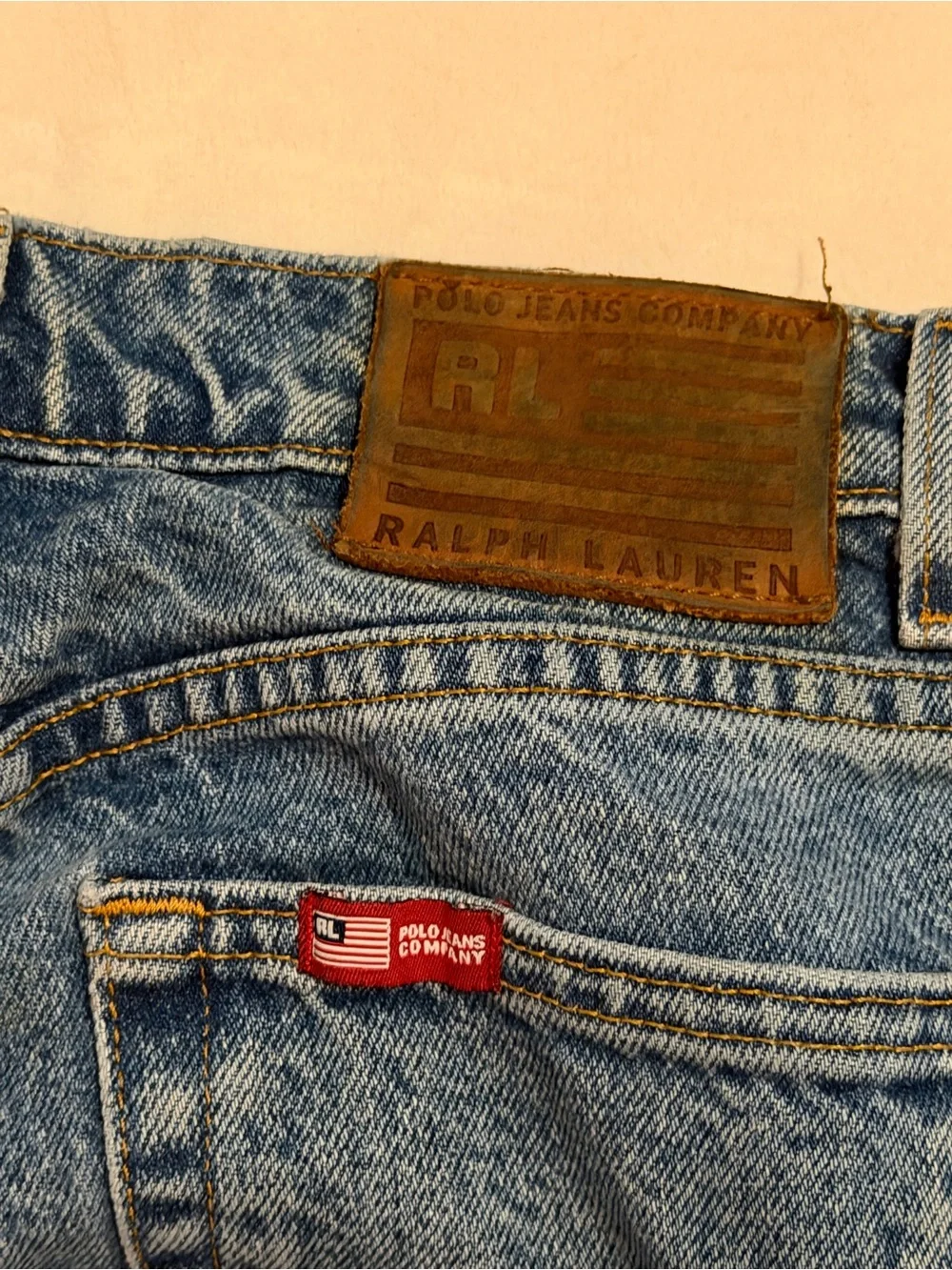 Polo by Ralph Lauren Men's Straight Blue Jeans